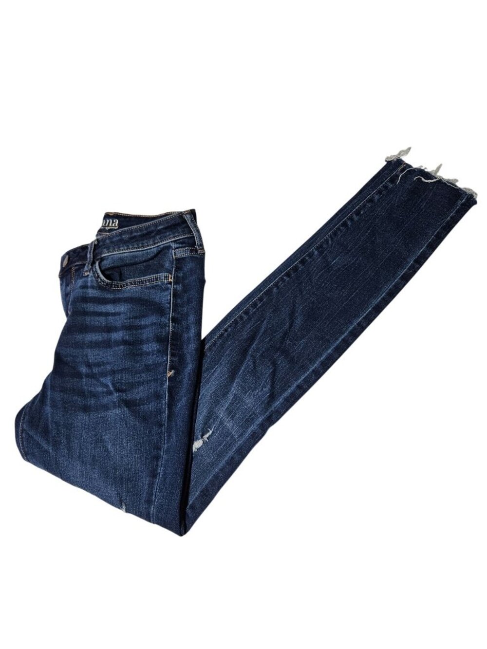ana Mid Rise Jegging Jeans Womens Size 4 Dark Wash Denim Pants
